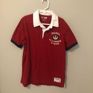 GAP Star Wars Rebel Alliance polo Medium